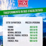 prezzi snow break bus